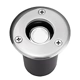 Landscape Lights Low Voltage Led Pathway Lights 1W 12V-24V Outdoor Landscaping Lights Outside Landscape Lighting In Ground Well Lights for Driveway, Deck, Step, Outdoor Garden Lights (Cool White)