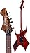 B.C. RICH Mk11-WL-ZC w/case Mk11 Warlock Electric Guitar with Hard Shell Case, Ziricote Top
