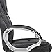 Boss Office Products High Back No Tools Required LeatherPlus Chair in Black