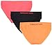 Balanced Tech Women's Seamless Bikini 3 Pack - Orange/Pink Assorted - Large