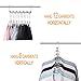 GEFTOl Space Saving Hangers Metal Hanger Magic Cascading Hanger Closet Clothes Organizer(20 Pack)