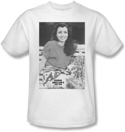 Ferris Bueller - Mens Sloane T-Shirt, Medium, White