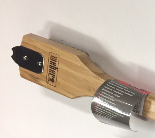 Weber 6464 18-Inch Bamboo Grill Brush