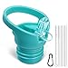 Morla Standard Size Straw Lid for Hydroflask Standard Size Water Bottle and Simple Modern Ascent Bottle.(Mint)