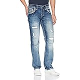 Rock Revival Jeans de Corte Recto Alternativo para Hombre : Amazon.com.mx:  Ropa, Zapatos y Accesorios
