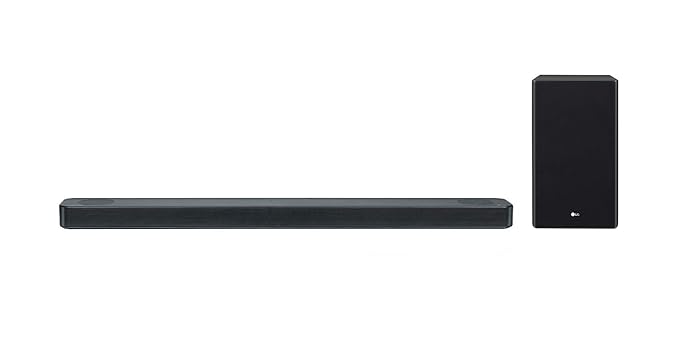 LG Sound Bar SL8Y with High Resolution Audio (Black)
