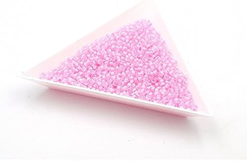 Download Creafirm - 15 grammes de Perles Miyuki Rocailles 11/0 pink lined crystal 207 PDF