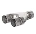 TOTALFLOW TF-SY2424 409 Stainless Steel 2.25 Inch Y-Pipe Single / 2.25