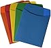 Hygloss Products, Inc Library Card Pockets Perfect for Classroom, Arts & Crafts & Much More - Self-Adhesive - 3.5” x 5”, Primary Colors Pack of 30, 5 Assorted Colors