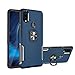 Huawei Y9 2019 Case, [with 360 ° Kickstand] Rotating Ring Case [Dual Shockproof] Protection Cover Compatible with [Magnetic Car Mount] for Huawei Y9 2019 (Blue, Y9 2019)