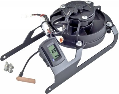 image for Trail Tech 732-FN1 TTV Temperature Switching Digital Radiator Fan Kit,
