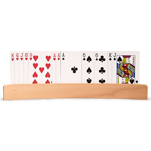 "The Panorama" Wooden Playing Card Holder - Set of 4