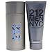 Carolina Herrera 212 For Men 2 Piece Set (3.4 Ounce Eau De Toilette Spray + 3.4 Ounce After Shave Gel), Combo 1