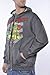 Teenage Mutant Ninja Turtles Fresh From The Sewer Hoodie Sweatshirt Charcoal (Medium)
