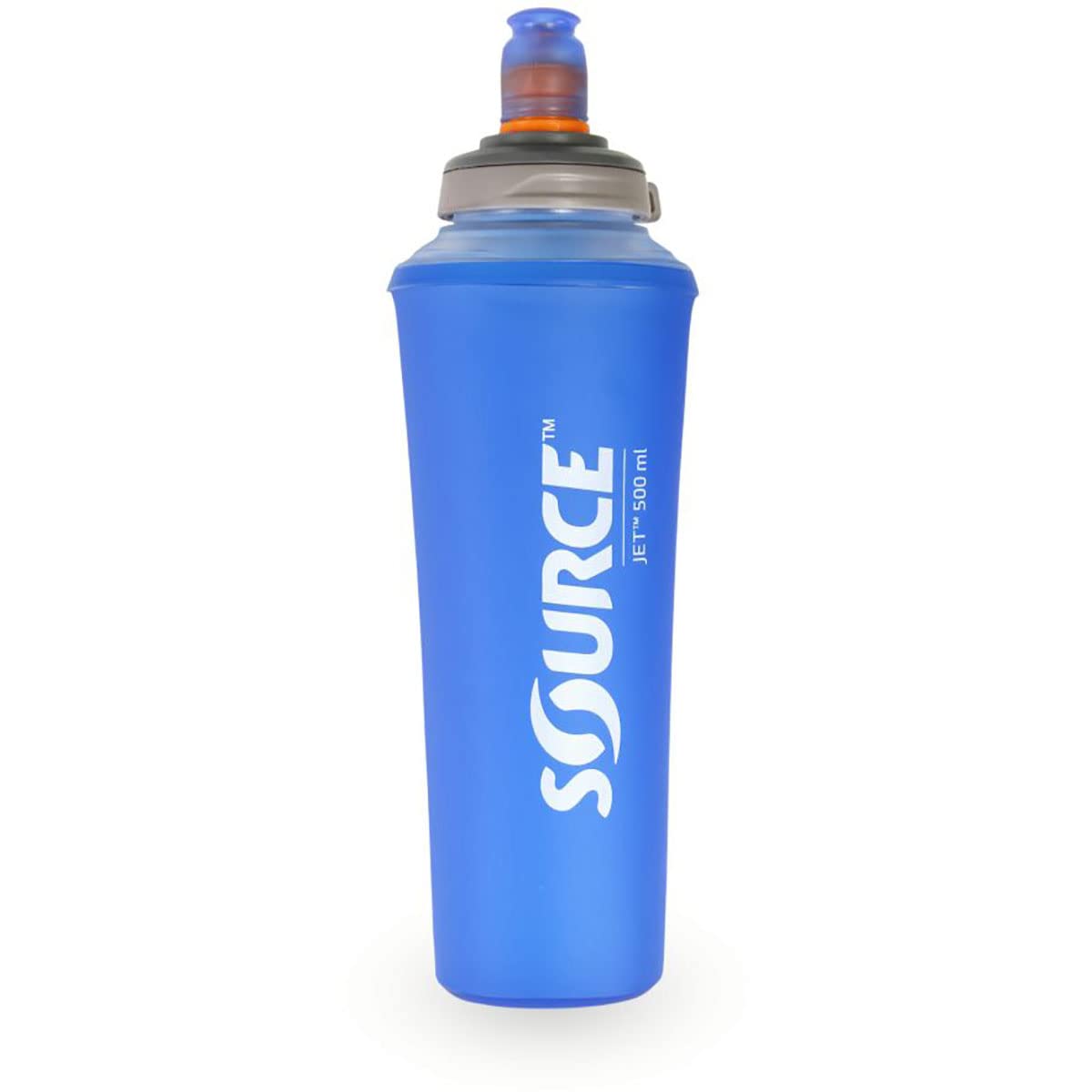 Source Collapsible Sports Water Bottle 0.25 Litre Polythene Blue