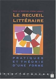 Le  recueil littéraire
