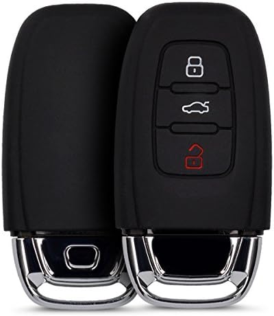 kwmobile Key Cover Compatible with Audi - Black