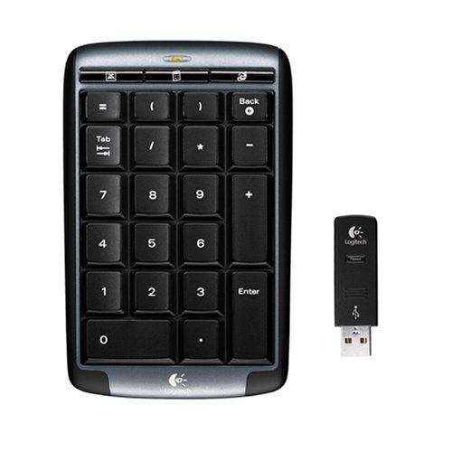 Logitech Cordless Number Pad for Notebooks