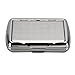 BDQFEI(TM) portable metal cigarette case with paper clip Stainless steel cigarette case/holder