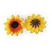 1 X Generic 100x Artificial Gerbera Daisy Flowers Heads for DIY Wedding Party (Yellow Sunflower)