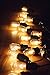 Hyperikon Outdoor String Lights, 48ft Patio Lights with 15 Dropped Sockets, 15 x 11W S14 Bulbs included - Weatherproof Vintage Edison String Lights Great for Outdoors, Café, Yard, Garden, Wedding