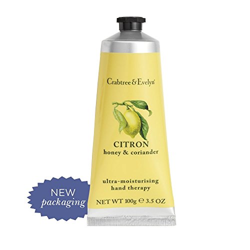 Crabtree & Evelyn Ultra-Moisturising Hand Therapy, Citron, Honey and Coriander, 3.5 oz.