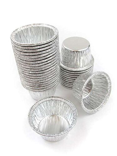 Disposable Aluminum Individual 2 Oz Foil Cups-individual Dessert Cup-ramekins. #S220 (50)