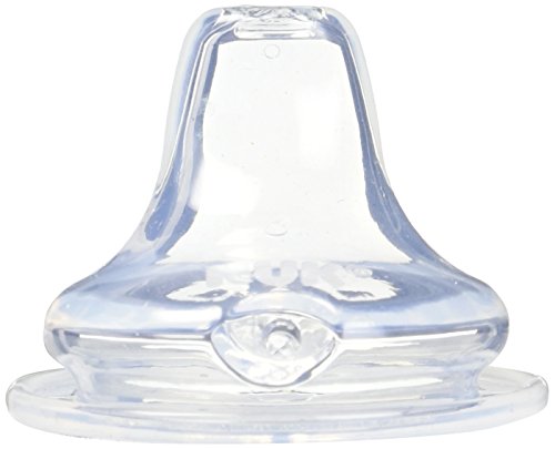 Nuk Clear Silicone Replacement Soft Spouts (Pack of 8)