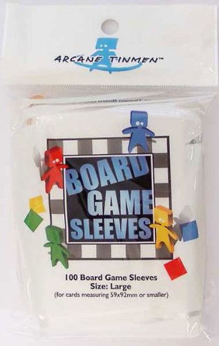 Arcane Tinman Sleeves: Mini Board Game, Clear