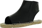 Mark & Maddux Shawn-03 Women's Open Toe Zipper Close Back Cut Out Flat Sandals