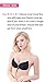 Anmengte Drawstring Bra Reusable Self Adhesive Silicone Invisible Backless Sexy Nubra (Black A)