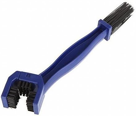 RoseAmor Multi-purpose Motorcycle Bike Chain Maintenance Washer Cleaning Brush Blue
