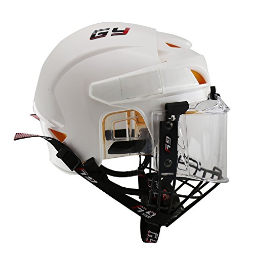 image for GY Propene Polymer Ice Hockey Helmets Full Mask Combos with Perfect Vi