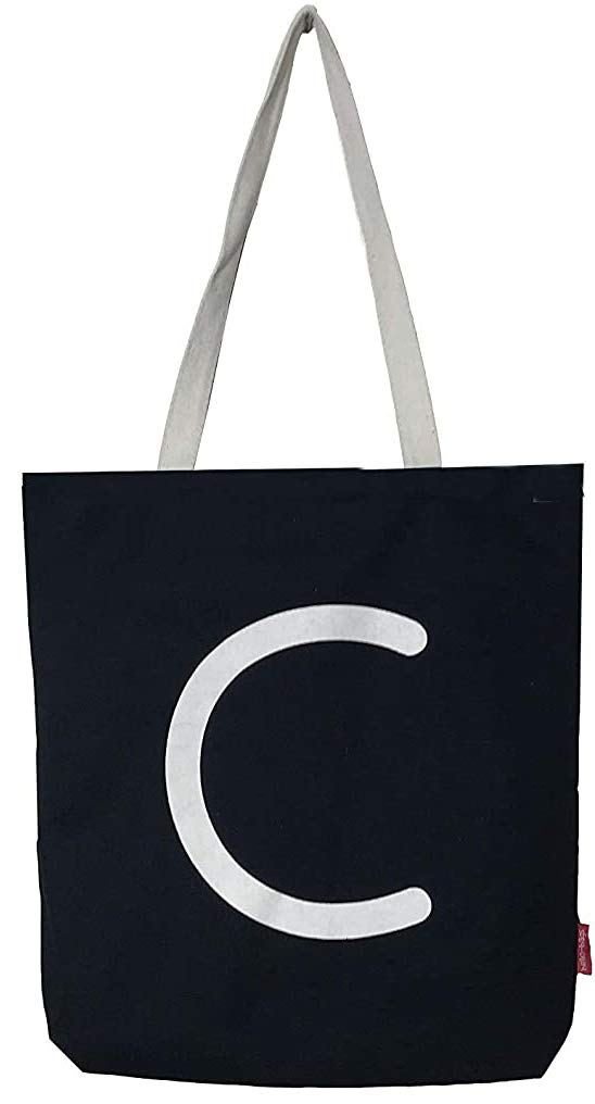 hello-bags. Canvas Tote Bag. Exterior: 100% Cotton. Includes zipper, lining and inside pocket. Packed in a gift kraft envelope. Model: “C”. Color: Black. Measurements: 37 * 38 cm.