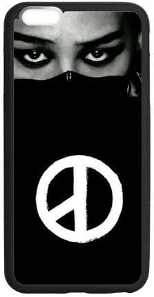 FUNKYCAT G-Dragon Rubber Plastic Back Fits Cover Custom Case for iPhone6/iPhone 6s Plus 5.5 Inch (Laser Technology)