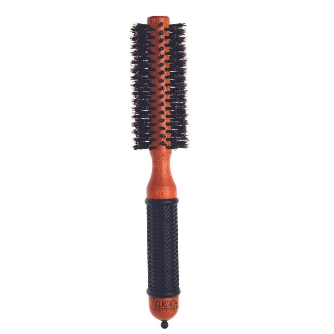 Sibel Classic 17 Round Wooden Hair Brush, 45 mm Diameter, 0.08 kg