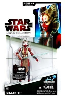 Star Wars 2009 Legacy Collection BuildADroid Action Figure BD No. 61 Shaak Ti Force Unleashed