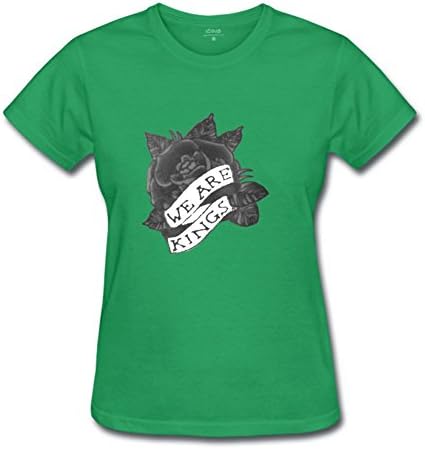 The-1975 Rose logo T shirts for women XXL LightGreen