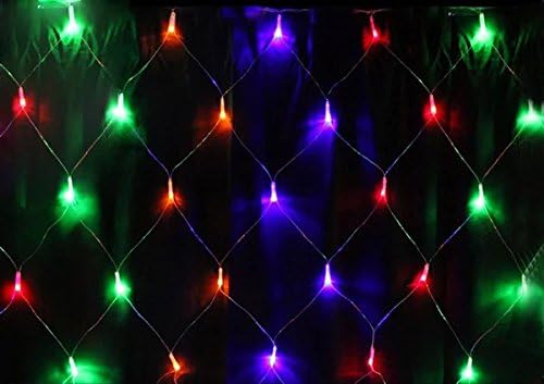 SunbowStar 3M*2M Indoor Outdoor Decoration Led Net Mesh Fairy String Lights for Christmas Wedding Party RGB