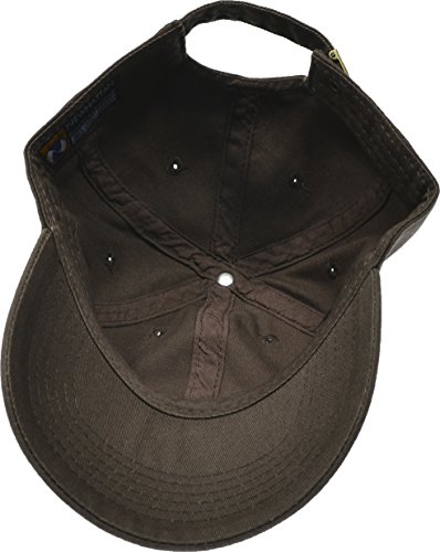 Hand By Hand Aprileo Solid Cotton Cap Washed Hat Polo Camo Baseball Ball Cap [23 Brown](One Size)