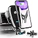 Wireless Car Charger Holder, DM 10W Qi Fast Charging Air Vent Car Phone Mount Automatic Clamping Cell Phone Holder Compatible with iPhone 12/12 Por Max/11/11 Pro Max/Xs Max, Samsung Galaxy S21/S10