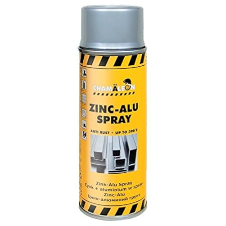 Chamäleon 1K Zink ALU GRUNDIERUNG 1 x 400ml ROSTSCHUTZ Spray KORROSIONSCHUTZ