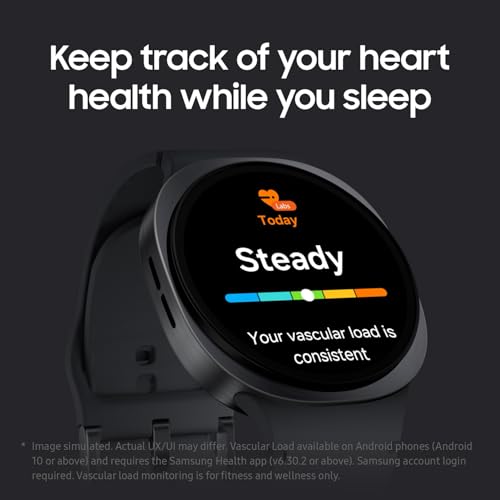 Samsung Galaxy Watch8 Smartwatch, 44mm, Graphite, Bluetooth (CAD Version) - AI Assistant (Gemini), Sleep Coaching, Fitness Tracking