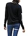 Sumtory Women Halloween Theme Skeleton Print Long Sleeve Swearshirt Tops
