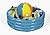 Inflatable Beach Ball In Pool Cooler