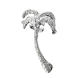 Sterling Silver Right Palm Tree Ear Cuff Wrap
