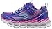 Skechers Kids Girls' S Lights-Lumos Sneaker, Blue/Multi, 10 M US Toddler