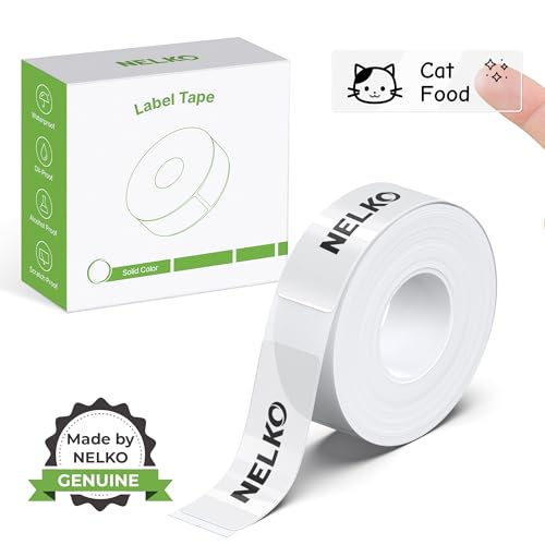 Nelko Genuine P21 Label Maker Tape Adapted