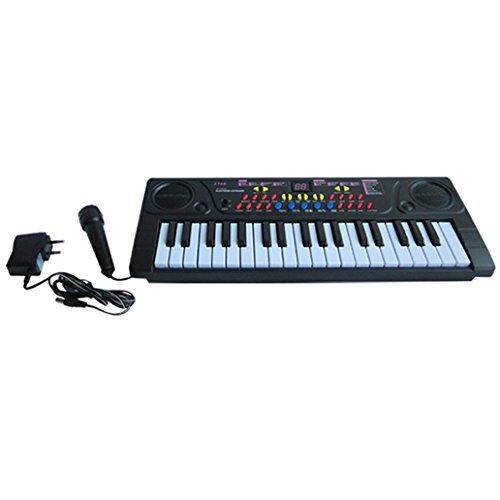 Catnew Children Kids 37 Keys Electronic Keyboard Piano Musical Educational Toy with Mic - Thumbnail 2