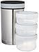Laken Thermo 34 Ounce Vacuum Insulated Food Jar, Stainless Steel + Neoprene Cover